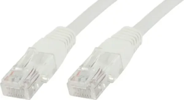MicroConnect CAT6 U/UTP 0.4m biela / LSZH (UTP6004W)