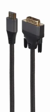 Gembird CC-HDMI-DVI-4K-6 kábel HDMI na DVI 1.8m / 1x HDMI (M) / 1x DVI 18 +1 (M) (CC-HDMI-DVI-4K-6)