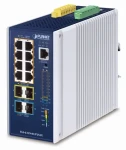 Planet IGS-6329-8UP2S4X / Switch priemyselný / L3 / 8x 1Gb RJ-45 / 2x 2.5Gb SFP / 2x 10Gb SFP+ / PoE 802.3bt 360W (IGS-6329-8UP2S2X)