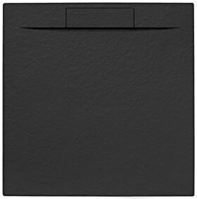 Sprchová vanička štvorcová SAT Fusion 90x90 cm liaty mramor Grafito SATFU9090G SATFU9090G