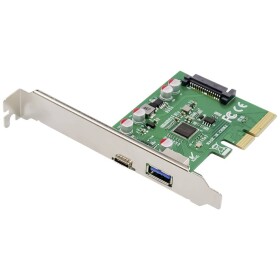 Digitus DS-30225 2 porty karta radiča USB 3.1 Gen 2 USB-A, USB-C® PCIe; DS-30225