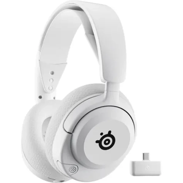 SteelSeries Arctis Nova 5 biela / Herné bezdrôtové slúchadlá / mikrofón / BT 5.3 / USB-C / 3.5 mm (61671)