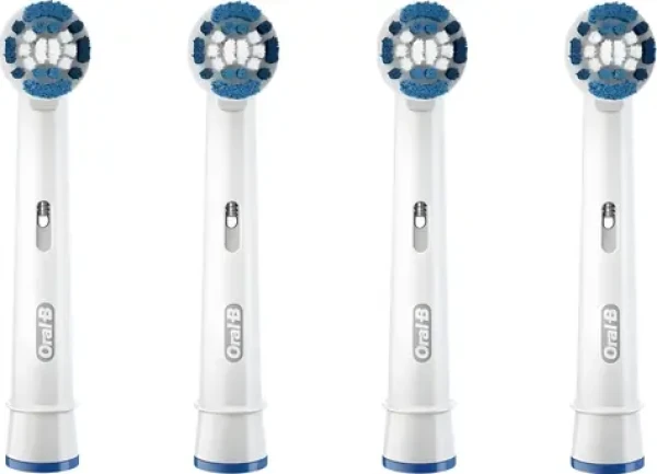 Oral-B EB20-4 Precision Clean / Náhradná hlavica / 4ks / biela (EB204/3)