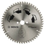 Bosch Accessories Special 2609256891 tvrdokovový pílový kotúč 190 x 20 mm Počet zubov (na palec): 54 1 ks; 2609256891