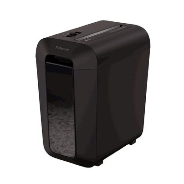 Fellowes Skartovač LX 65 čierna / 10 listov 70g papiera / častice 4x40 mm / Šírka vstupu : 222 mm (FELSHLX65)