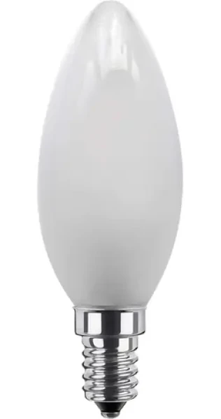 SEGULA LED Candle 3,2W matná / LED žiarovka / E14 / 270 lm / 2700 K / stmievateľná (55312)