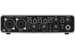 Behringer UMC204HD / Externá zvuková karta / USB / MIDI / XLR / RCA / 6.3mm (27000444)