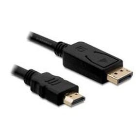 Delock kábel DisplayPort samec na HDMI samec, dĺžka 1m (82586)