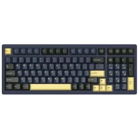 VGN S99 čierno-zlatá / Bezdrôtová herná klávesnica / mechanická / 2.4GHz + Bluetooth / US Layout (S99 GB)