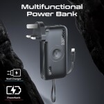 Promate Promate PowerPack-10i Charger Power Bank 22W / 10000mAh / USB-C / QC3.0 / iWatch 2,5W / 220V EU/US/UK