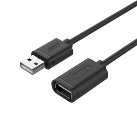 USB predlžovací kábel Y-C428GBK / Predlžovací kábel / USB-A (M) - USB-A (F) / USB 2.0 / 1 m (Y-C428GBK)
