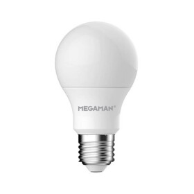 Megaman MM21155 LED En.trieda 2021 F (A - G) E27 klasická žiarovka 7.5 W = 60 W teplá biela (Ø x d) 60 mm x 109 mm 1 ks; MM21155