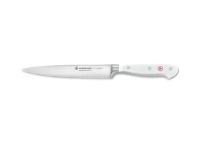 WÜSTHOF Nôž na šunku CLASSIC WHITE 16 cm / Nerezová oceľ X50CrMoV15 / Rukoväť POM s tromi nitmi (1040200716)