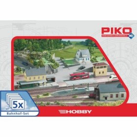 Piko PI61923 Hobby - sada stavieb Nádražie Neustadt 5 dielov