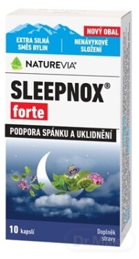 NATUREVIA Sleepnox forte 10 kapsúl