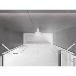 MEXEN/S - Velar Duo vaňová zástena posuvná 190 x 150, transparent, biela 896-190-000-02-20