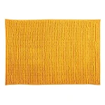 MSV Kúpeľňová predložka CHENILLE žltá / mikrovlákno / protišmyková / 40 x 60 cm