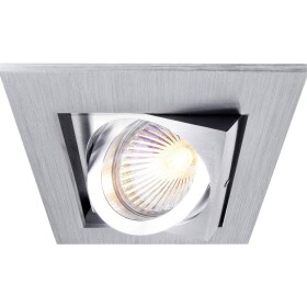 Deko Light Kardan I 110100 krúžok pre stropnú montáž LED , halogénová žiarovka GU5.3, MR 16 50 W strieborná; 110100