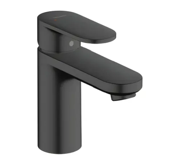 Hansgrohe Umývadlová batéria s výpustou matná čierna / Umývadlová batéria / EcoSmart / jednootvorová montáž (71551670)