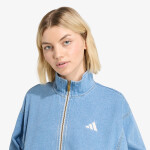 Bunda adidas Stadium Washed Denim Loose Fit Jacket Crystal Sky S