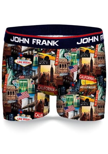 Pánske boxerky John Frank JFBD339 M Dle obrázku