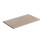 OMNIRES - AQUAROCK kompozitná sprchová vanička protišmyková, 80 x 140 cm, dune beige mat AQUAROCK80-140DB