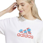 Dámske tričko adidas Flower Pack Badge of Sport white IT1421