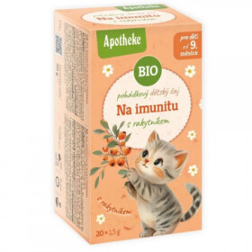 APOTHEKE Rozprávka bylinný čaj na imunitu s rakytníkom bio od ukon. 9 mesiac 20 x 1,5 g
