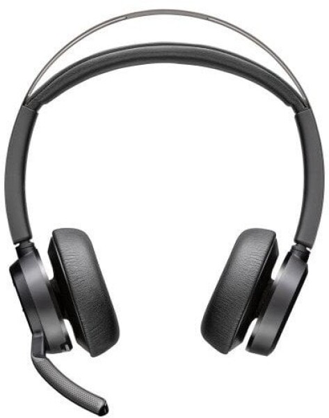 Poly Poly Voyager Focus 2 Wireless Headset, Bluetooth, BT700 USB-C Adapter, USB-C/A Adapter, Black