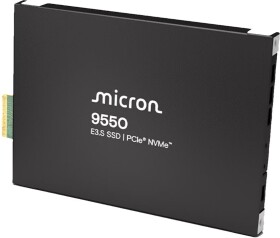 Micron Micron 9550 PRO - SSD - Enterprise, Read Intensive - verschlusselt - 15.36 TB - intern - E3.S (E3.S) - PCI Express 5.0 x4 (NVMe) - 256-Bit-AES - TCG Opal Encryption 2.0, Self-Encrypting Drive (SED) - TAA-konform