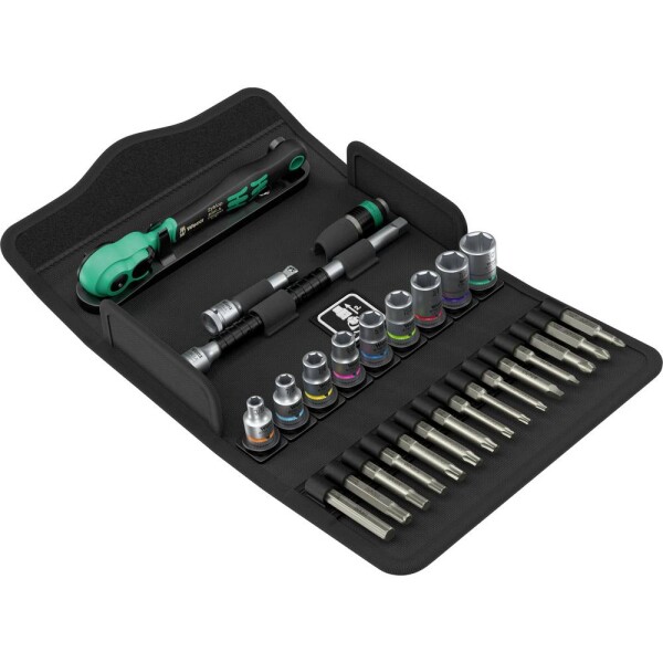 Wera 8100 SA 15 račňa Zyklop, palcový, 1/4 , 1/4 (6,3 mm), 05005542001; 05005542001