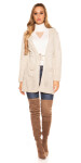 Trendy KouCla Hooded Cardigan Einheitsgroesse