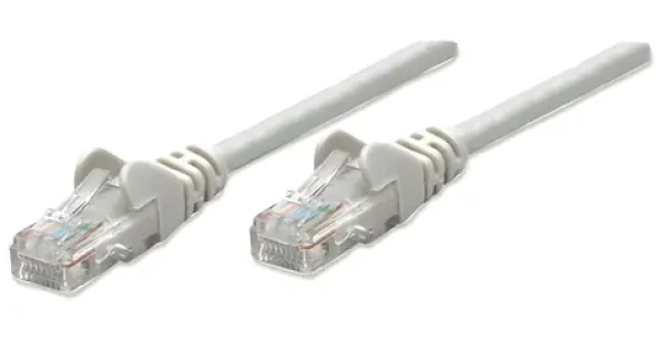 Intellinet šedá / Patch kábel / Cat6 U/UTP / 15 m / RJ-45 (336772)
