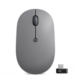 Lenovo Go USB-C optická myš, prenos bezdrôtový, bezdrôtový, 5 tlačidlo, 2400 dpi, sivá; GY51C21210