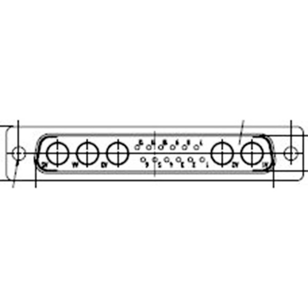 Molex 1727040018 zástrčka D-SUB Pólov: 17 spájkovaný 1 ks Box; 1727040018