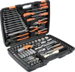 STHOR Sada náradia 1/2", 1/4" / Sada náradia / 122 ks / CrV oceľ / Kufrík (TO-58690)