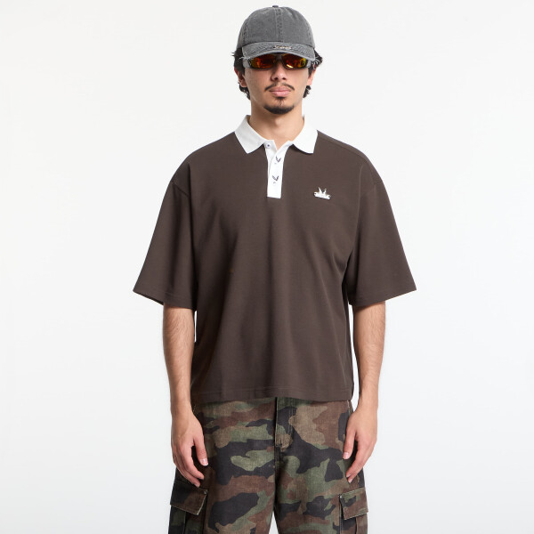 Tričko Playboy x FTSHP Short Sleeve Polo Dark Grey XS