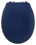 Spirella NEELA WC doska matná tmavo modrá / soft-close / duroplast