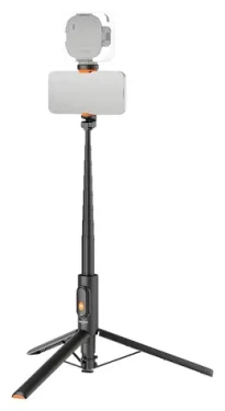 Neewer PA992 čierna / Selfie tyč so statívom / Bluetooth diaľkové ovládanie / výška 31-147 cm / Cold shoe (PA992)