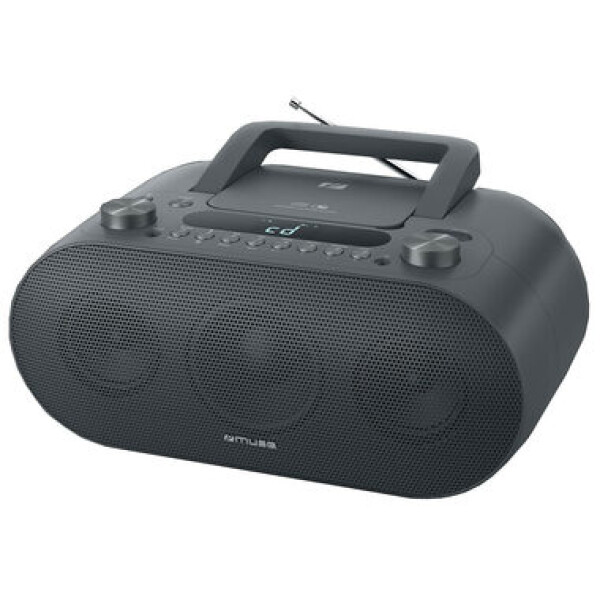 Muse M-35 BT čierna / Prenosné rádio / FM / PLL / CD / USB / Bluetooth / AUX (M-35 BT)