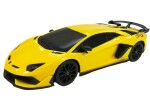 RASTAR RASTAR Auto na diaľkové ovládanie Lamborghini Aventador R / C 1:24 žlté