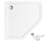 REA - Sprchový kút Axin 90x90 chróm REA-K8779