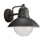 Philips Damascus vonkajšie nástenné svietidlo 1xE27 60W / bez zdroja / IP44 / hnedá patina (SKL000389145)