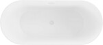 MEXEN/S - Flavia vaňa voľne stojaca 170 x 75, biela, sifón a prepad biela 54031708000-20