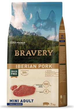 BRAVERY dog ADULT mini IBERIAN PORK