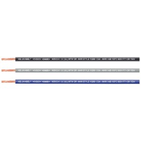 HELU 65492-2500 jeden drôt, H05V2-K, 1 x 0.75 mm², tmavomodrá, biela, 2500 m; 65492-2500