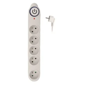 Solight PO58 prepäťová ochrana biela / 150J / 5 zásuviek / 5m (8592718018900)