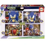 Educa Svietiace puzzle Sonic Prime 4v1