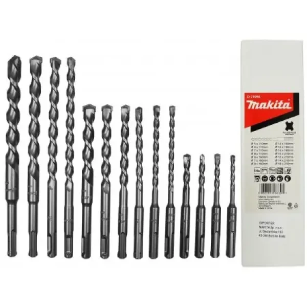 Makita D-71956 Vrtáky do kovu HSS-G 8.9 x 117mm 5 ks (D-71956)