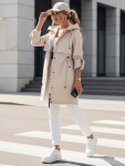 Dámska prechodná bunda parka béžová NOCITO FashionStreet TY4200 XL